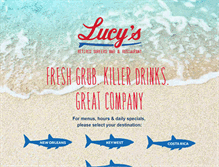 Tablet Screenshot of lucysretiredsurfers.com